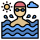 Swimming icon