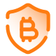 protegido por bitcoin icon