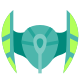 Star Trek Romulan Ship icon