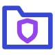 Shield folder icon