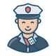 Male Cop icon