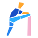 stretching-bicipite femorale icon