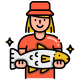 Fisherwoman icon