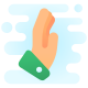 Hand Side View icon