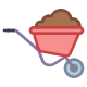 Wheelbarrow icon