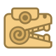 escultura maia icon