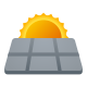 Painel solar icon