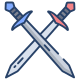 Dagger Crossed icon