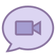 Mensaje de vídeo icon
