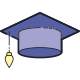 Chapeau de diplôme icon