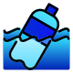 Bottle in Sea icon