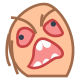 Angry Face Meme icon