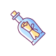 Bottle Message icon