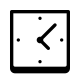 Square Clock icon