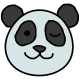 Winking Panda icon
