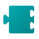 青緑のブロック icon