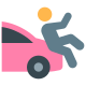 accidente automovilistico icon