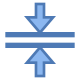 Fusionner horizontalement icon