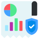 business report security icon