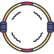 Resistance ring icon