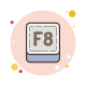 touche f8 icon