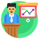 Business Presentation icon
