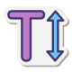 Text Height icon