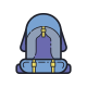 Touristischer Rucksack icon