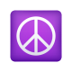 Friedenssymbol-Emoji icon