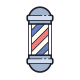 Friseur Zeichen icon