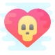 Skull Heart icon