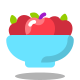 苹果--盘子 icon