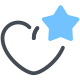 coeur préféré icon