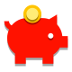 Caja de dinero icon