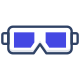 Lunettes 3D icon