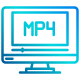 Mp4 icon