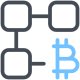 Bitcoin-Blockchain icon