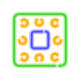 智能手机的Cpu icon