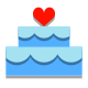 Pastel de boda icon