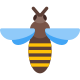 Biene-Draufsicht icon