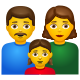 Familie – Mann-Frau-Mädchen icon