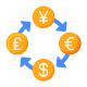 Cambio valuta icon