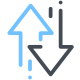 Sorting Arrows icon