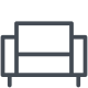 악센트 의자 icon