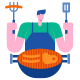 Barbacue icon