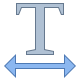 Textbreite icon