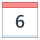 Kalender 6 icon