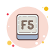 F5 键 icon