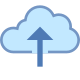 Upload to the Cloud icon