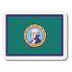 워싱턴 국기 icon